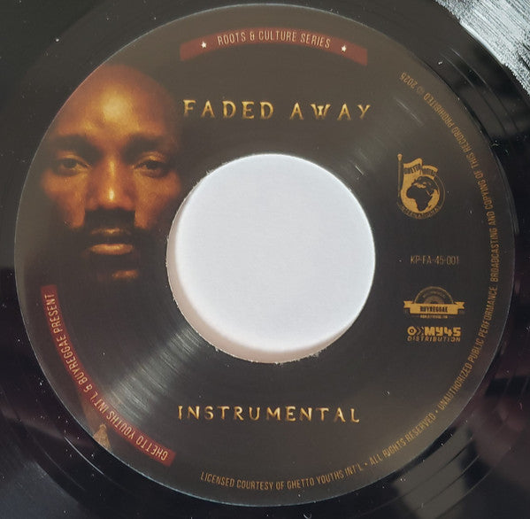 Kabaka Pyramid X Buju Banton : Faded Away (7", Single)