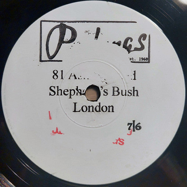 Justin Hinds & The Dominoes : Last Days (7")