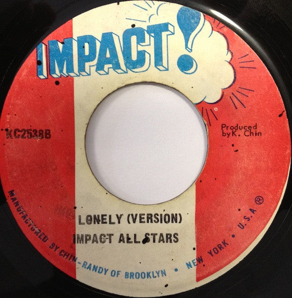 Gregory Isaacs / Impact All Stars : Lonely Soldier / Lonely (Version) (7")