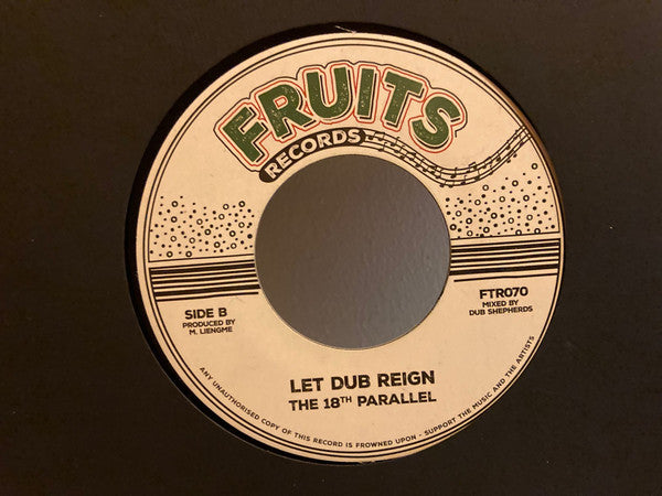 Nat Birchall, The 18th Parallel : Let Peace Reign (7")