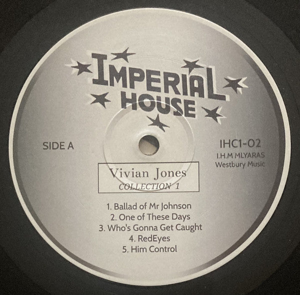 Vivian Jones : Collection 1 (LP, Comp, RE)
