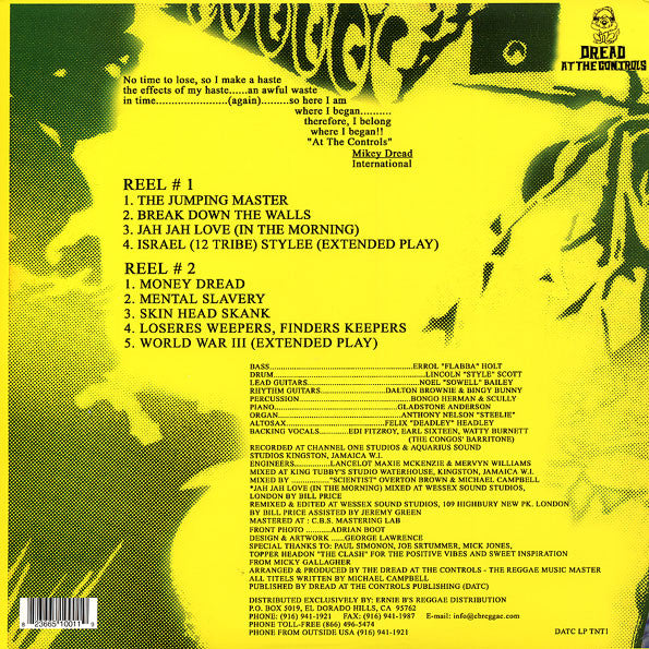 Mikey Dread : World War III (LP, Album, RE)