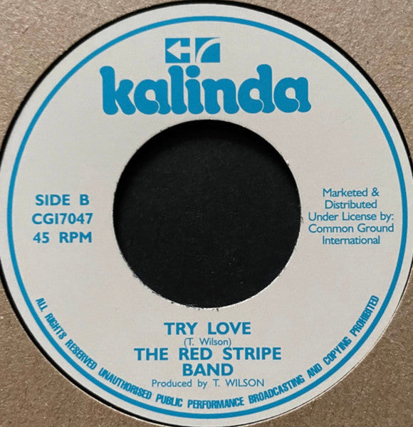 Mavis John / The Red Stripe Band (2) : Use My Body/ Try Love (7", RP)