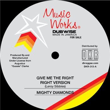 Mighty Diamonds* : Give Me The Right / Dubplate Mix (12")