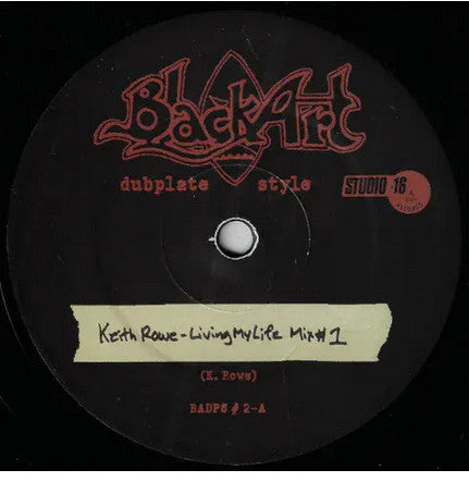 Keith Rowe (2) : Living My Life (10", Single, Mono)