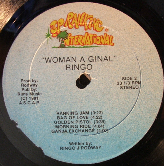 Ringo (5) : Woman A Ginal (LP, Album)