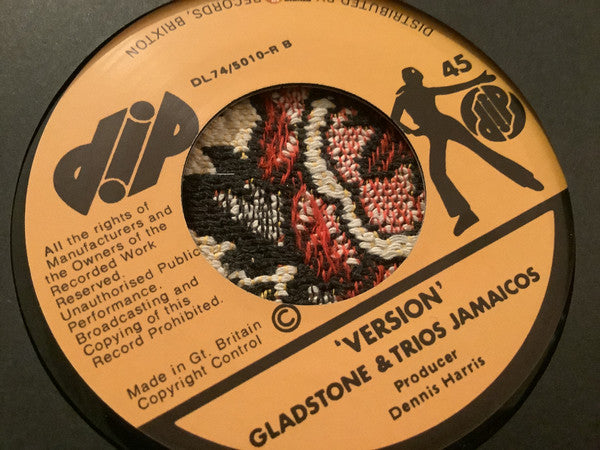 Gladstone & Trios Jamaicos : Freedom Train  (7", RE)