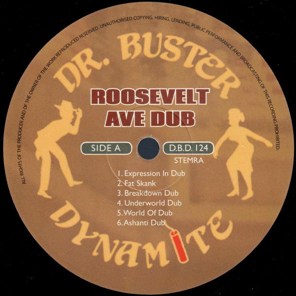 Harry J / Joe White / Sylvan Morris : Roosevelt Ave Dub (LP, Comp, Ltd)