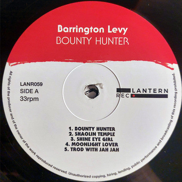 Barrington Levy : Bounty Hunter (LP, Album, RE, RM)