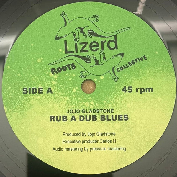 Jojo Gladstone : Rub A Dub Blues (7", Ltd, Lat)