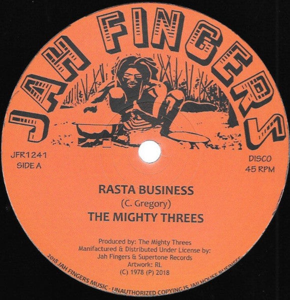 Mighty Threes : Rasta Business / Sata (12", RE)