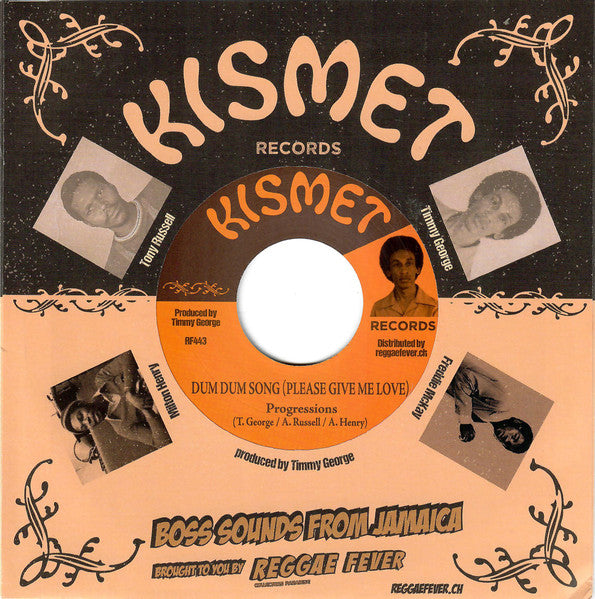 Freddie McKay / The Progressions : Watch Your Step / Dum Dum Song (Please Give Me Love) (7", RE)