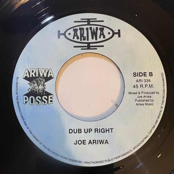 Ashanti Selah, Joe Ariwa : Live Up Right (7", Single)