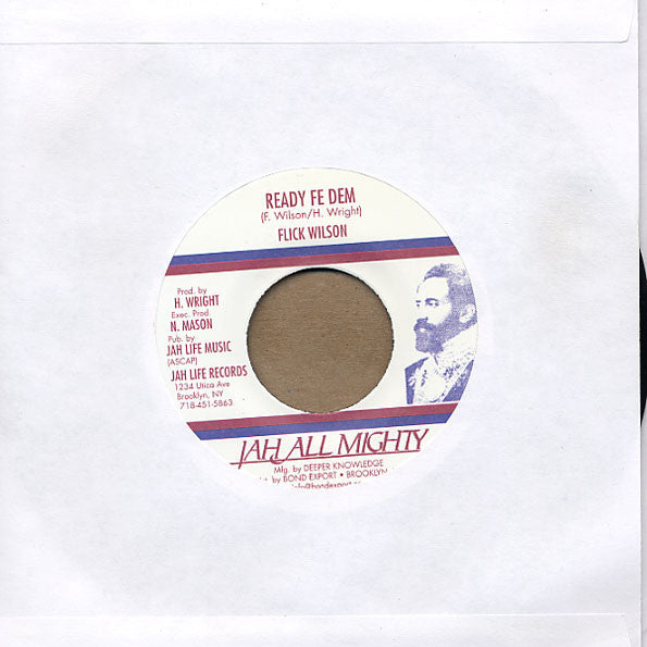 Flick Wilson : Ready Fe Dem (7")