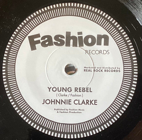 Johnnie Clarke* : Young Rebel (7", RE)