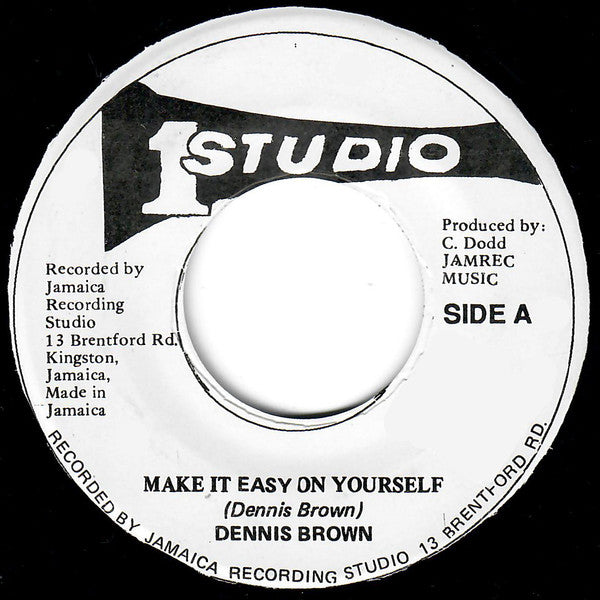 Dennis Brown : Make It Easy On Yourself (7", RE)