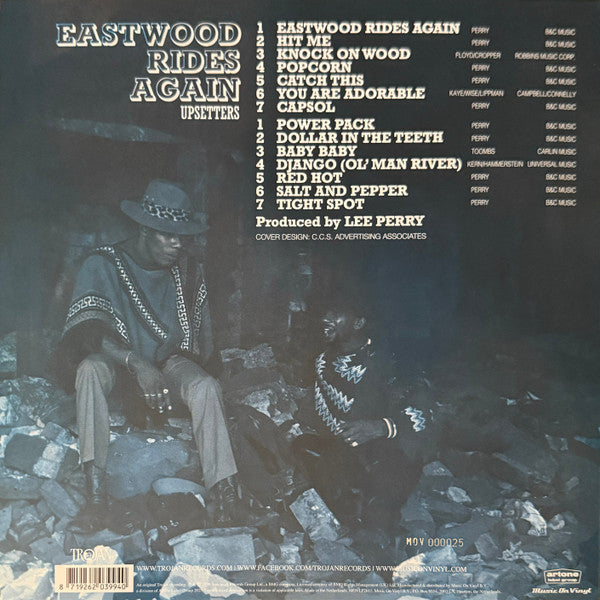Upsetters* : Eastwood Rides Again (LP, Album, Num, RE, RP, Tur)