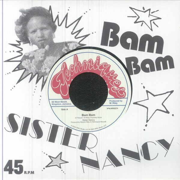 Sister Nancy : Bam Bam (7", Single)