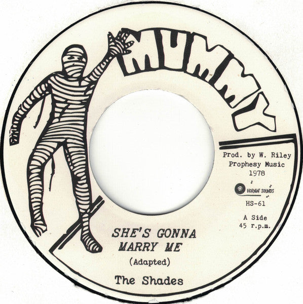 The Shades* : She's Gonna Marry Me (7", RE)