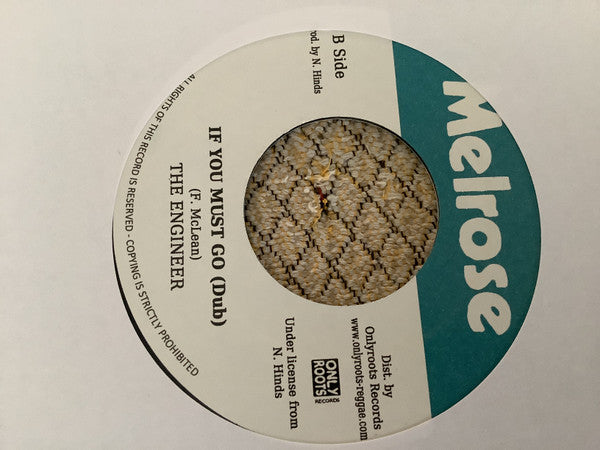 Freddie McKay : If You Must Go (7", RE)