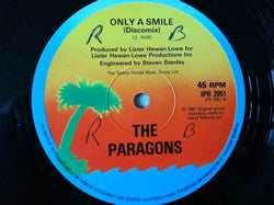 The Paragons : Only A Smile (Discomix) (12", Ltd)