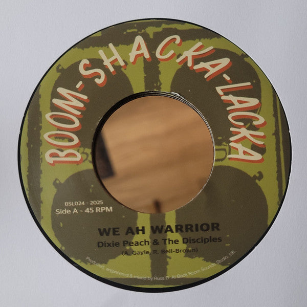 Dixie Peach : We Ah Warrior (7")