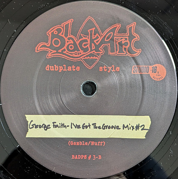 George Faith : I've Got The Groove (10")