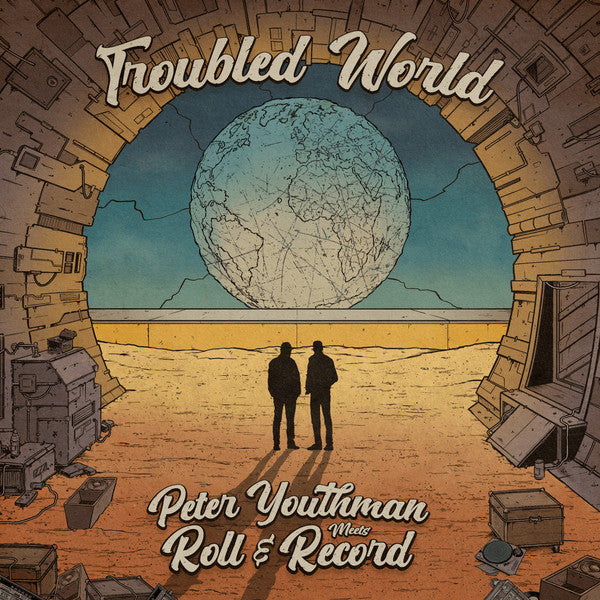 Roll & Record, Peter Youthman : Troubled World (7", Single)