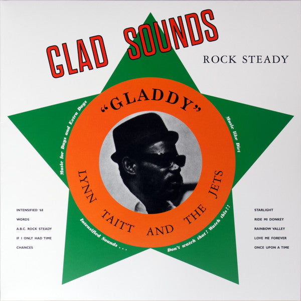 Gladstone Anderson, Lynn Taitt & The Jets : Glad Sounds - 'Gladdy' (LP, RE)