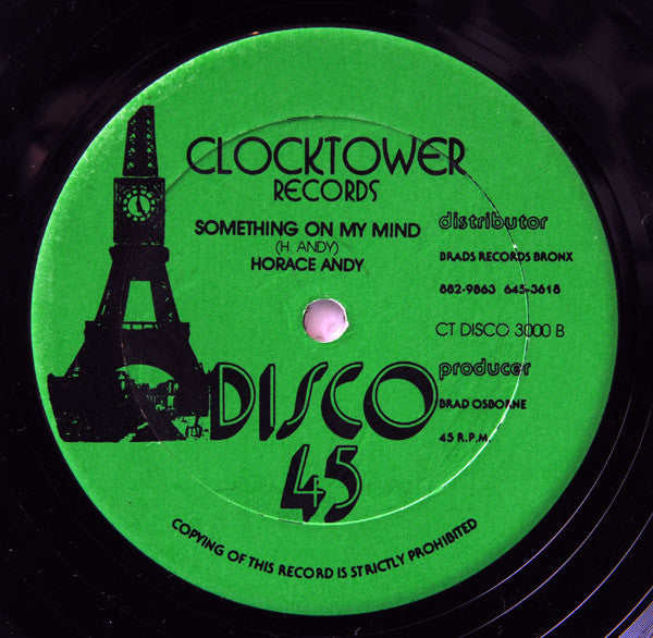 K.C. White / Horace Andy : No No No / Something On My Mind (12")