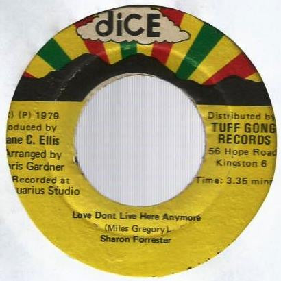Sharon Forrester : Love Don't Live Here Anymore (7")