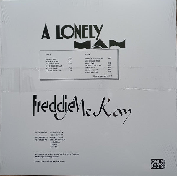 Freddie McKay : A Lonely Man (LP, RE)