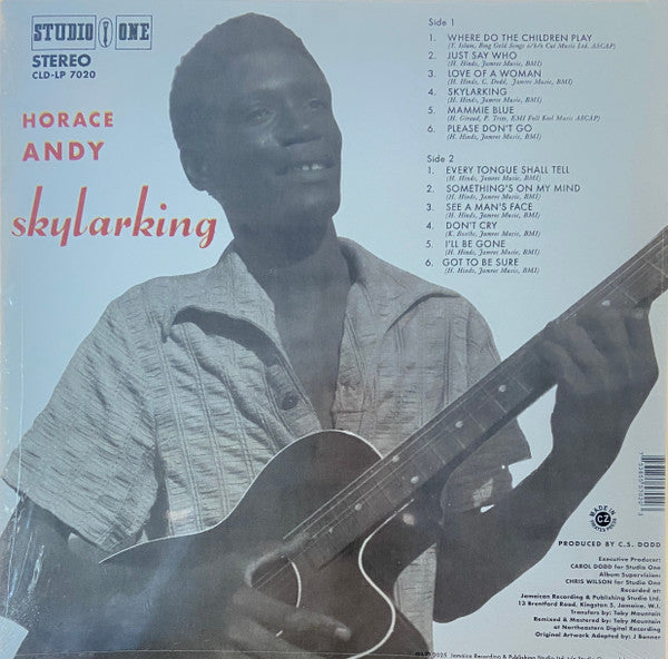 Horace Andy : Skylarking (LP, Album, Ltd, RE, RM, Gre)