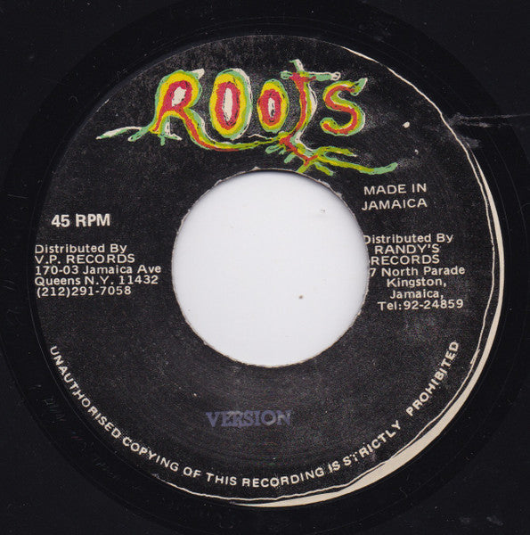 Enos Mcleod & The Mighty Diamonds : Jericho (7")