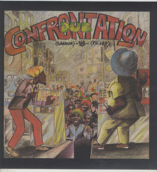 Jah Shaka Vs Ken 'Fatman' Gordon : Dub Confrontation Shaka (Warrior) Vs Fatman (Killer) (LP, Album, RE)