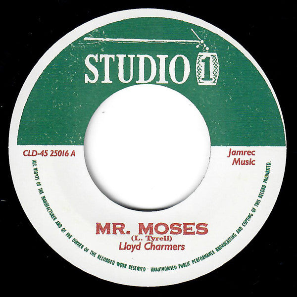 Lloyd Charmers / The Lyrics : Mr. Moses / Girls Like Dirt (7")