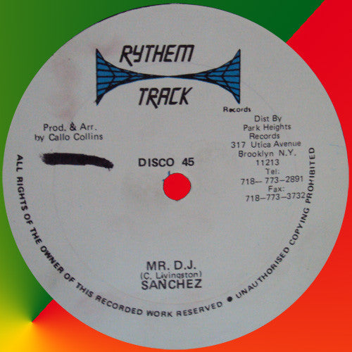 Sanchez : Mr. D.J. (12")