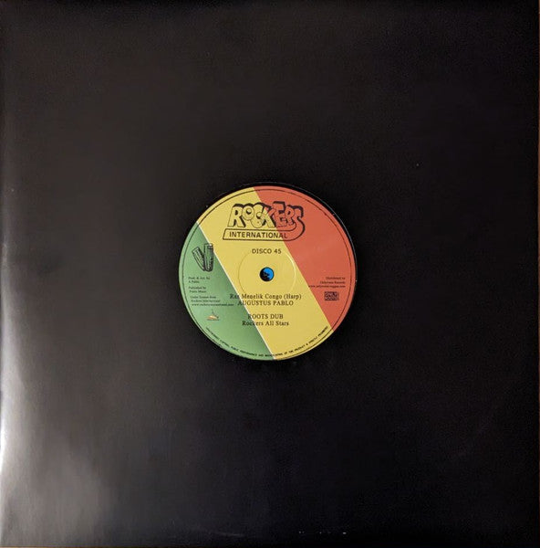 Paul Blackman, Augustus Pablo : Earth Wind & Fire / Ras. Menilik Congo (Harp) (12", Maxi)