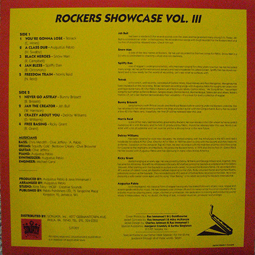 Various : Rockers Showcase Vol. III (LP)
