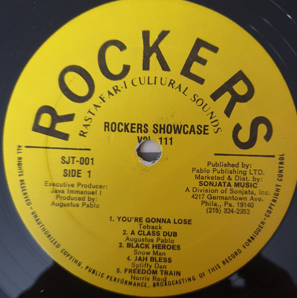 Various : Rockers Showcase Vol. III (LP)