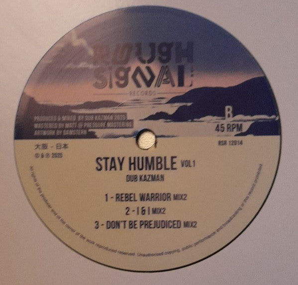 Dub Kazman : Stay Humble  (12", Maxi, Ltd)