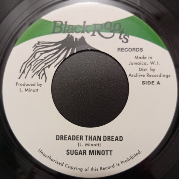 Sugar Minott : Dreader Than Dread  (7")