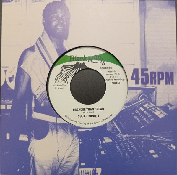 Sugar Minott : Dreader Than Dread  (7")