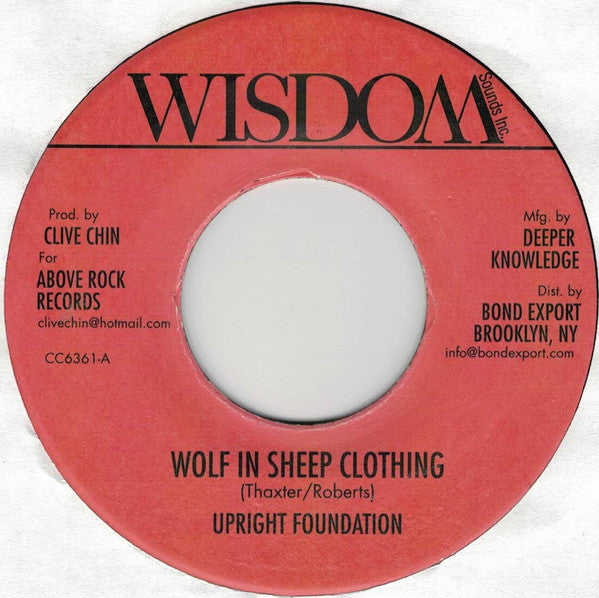 Upright Foundation : Wolf In Sheep Clothing (7", RE)