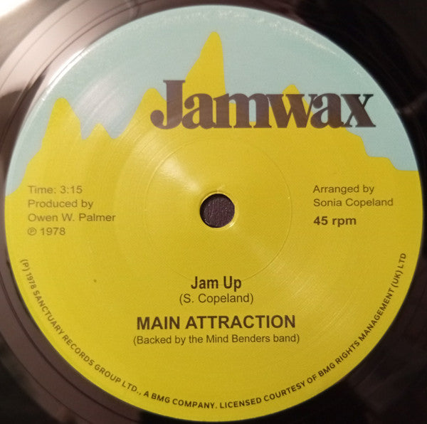 Main Attraction (7) : Jam Up / Jam Down (7", RE, Pic)