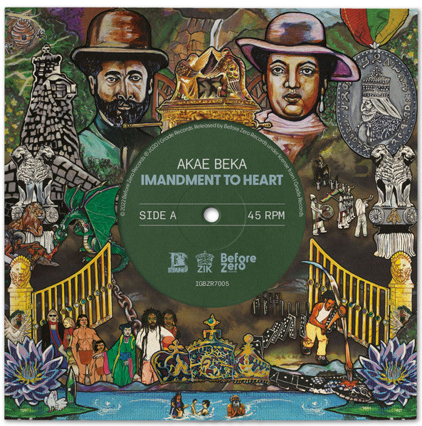 Akae Beka : Imandment To Heart (7")