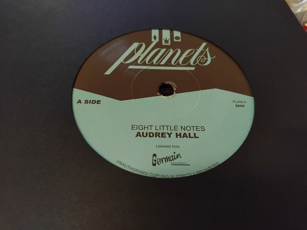 Audrey Hall : Eight Little Notes (7", RE)