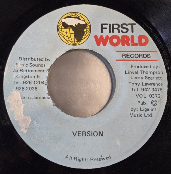 Linval Thompson : Six Babylon (7", Single)