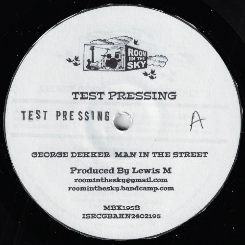 George Dekker : Man In The Street (LP, TP)
