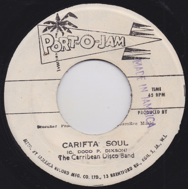 The Carribean Disco Band : Carifta Special / Carifta Soul (7", Sta)